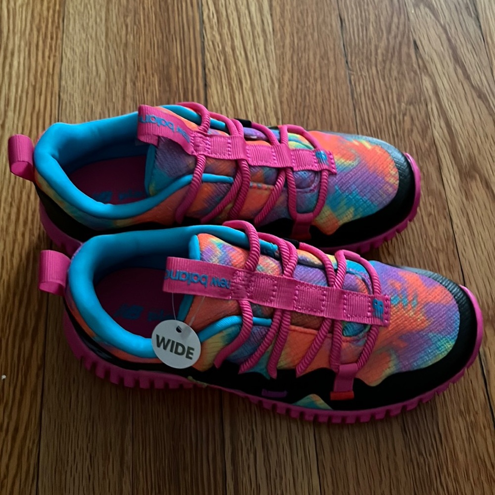 New in box girls New Balance sneakers.  Size 1.5 wide